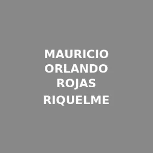 Mauricio Orlando Rojas Riquelme