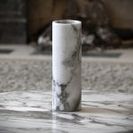 Lusso  Moretti Arabescato Marble Tall Vase