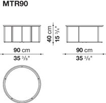 B&b Italia Mera Small Tables