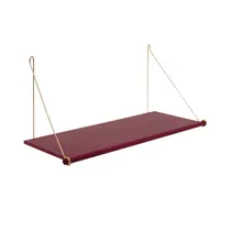 We Do Wood Loop Shelf - Oak & Black Steel