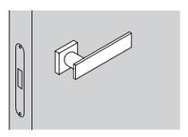 Lualdiporte L41 Interior Door With Aluminum Jambs