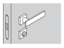 Lualdiporte L41 Interior Door With Aluminum Jambs