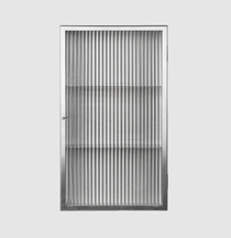 Ferm Living Haze - Wall Cabinet Reeded Glass