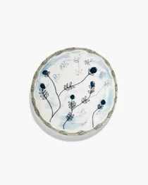 Serax Dinner Plate Mirtillo Tea Midnight Flowers