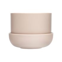 Iittala Plant Pot With Saucer White S