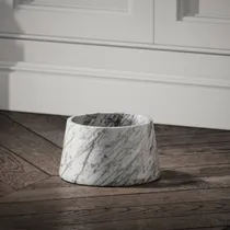 Lusso Vasoni Pietra Grey Marble Dog Bowl
