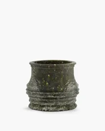Serax Planter 01 M Dark Green Mesa