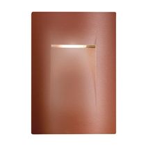 Rossini Illuminazione Kora – Corten LED Vertical Steplight