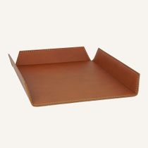 Limacdesign Document Tray In Regenerated Leather Luca