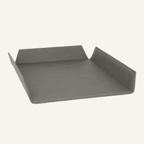 Limacdesign Document Tray In Regenerated Leather Luca