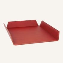 Limacdesign Document Tray In Regenerated Leather Luca