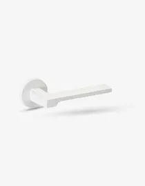Groel Fila Door Handle Set On Round Rose