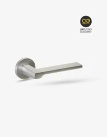 Groel Fila Door Handle Set On Round Rose