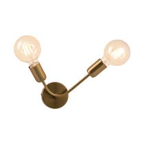 Rossinigroup X-plode – Satin Gold E27 Wall Lamp IP20