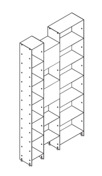 Officine Tamborrino Before Bookcases
