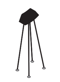 Officine Tamborrino Monsieur Floor Lamp