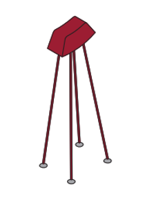 Officine Tamborrino Monsieur Floor Lamp