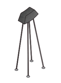 Officine Tamborrino Monsieur Floor Lamp
