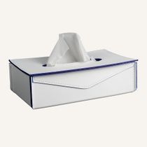 Limac Design Colored Tissue Box In Leather Fazoly Color