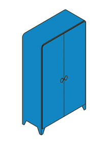 Officine Tamborrino Galley Wardrobe