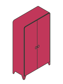 Officine Tamborrino Galley Wardrobe