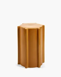 Serax Side Table Dark Brown Geometrical Pawn