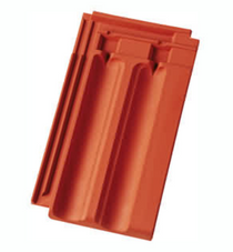 Nelskamp Double-trough Grooved Tile D 13 Ü