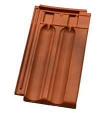 Nelskamp Double-trough Grooved Tile D 13 Ü