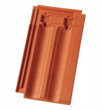 Nelskamp Double-trough Grooved Tile D 13 Ü