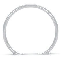 Anova Tandem Powder Coated Bike Rack Surface Mount