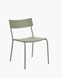 Serax Chair L Without Armrests Aluminium Black August