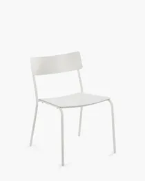 Serax Chair L Without Armrests Aluminium Black August
