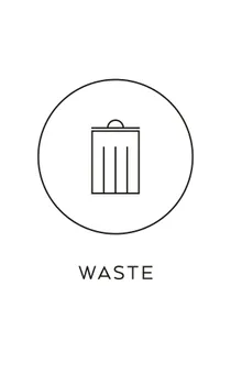 Trece Popsicle Waste Bin