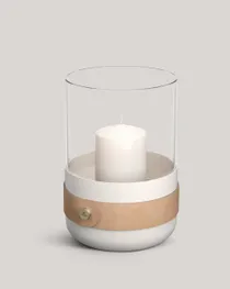 Eldvarm Emma Lantern - Blanc Candle