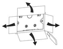 Crosswater Venue Flush Plate