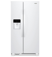 Whirlpool 33-inch Wide Side-by-side Refrigerator - 21 Cu. Ft.