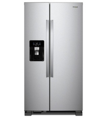 Whirlpool 33-inch Wide Side-by-side Refrigerator - 21 Cu. Ft.