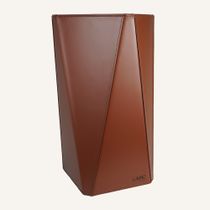 Limac Design Umbrella Stand In Leather Pauko