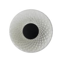 Rossinigroup Solaris – Black LED Wall Lamp/Smoked Balloton Glass