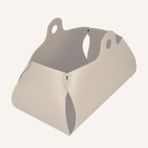 limacdesign Magazine Rack In Leather Penelope