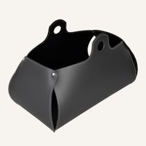 limacdesign Magazine Rack In Leather Penelope