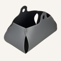 limacdesign Magazine Rack In Leather Penelope
