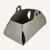 limacdesign Magazine Rack In Leather Penelope