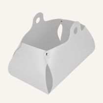 limacdesign Magazine Rack In Leather Penelope