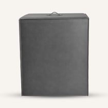 Limacdesign Laundry Hamper In Triple-Layer Leather Angela