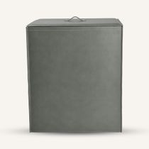 Limacdesign Laundry Hamper In Triple-Layer Leather Angela