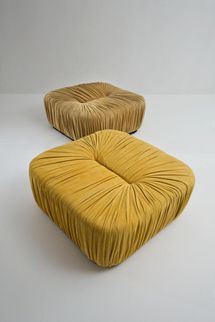 Laurameroni Drapè Poufs
