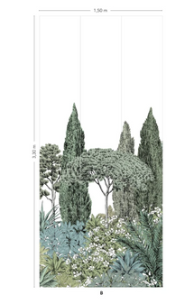 Isidore Leroy Riviera Natural Wallpaper