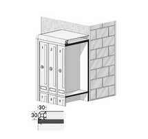 Ravasi Outdoor Mailbox Mod. EXV – Mod. EX35V