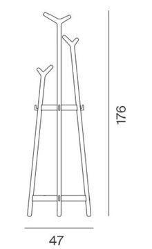 Mobles114 Forc Coat Stand